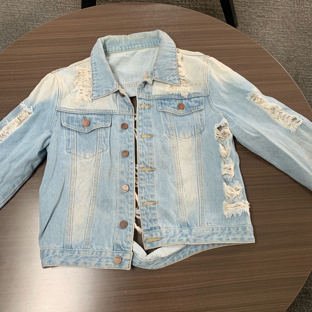 Cropped Jean jacket